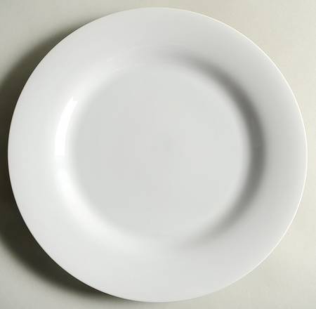 PB White Dinner Plate