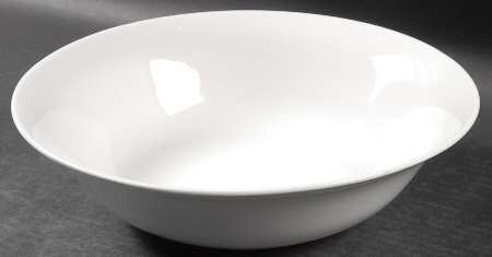 PB White 10" Round Vegetable Bowl