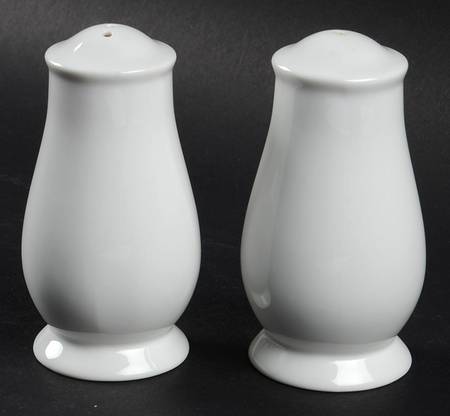 PB White Salt & Pepper Set