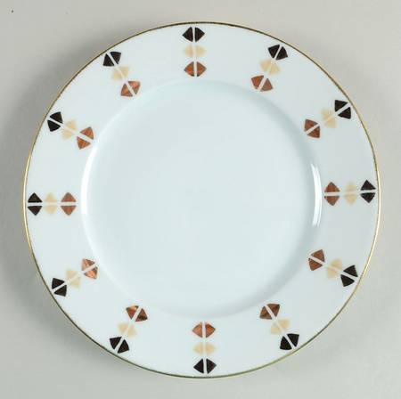 Trocadero Black Dessert/Pie Plate