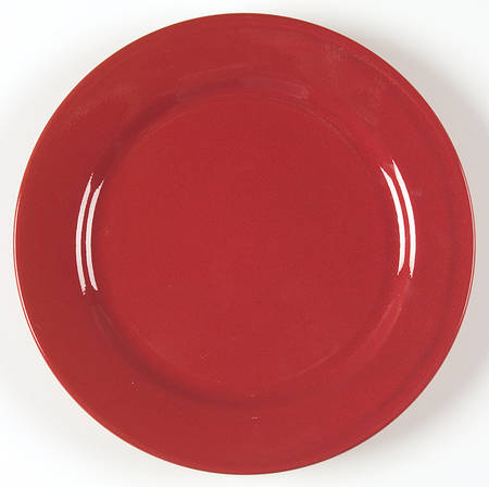 Pattern Red (Spain) Salad Plate