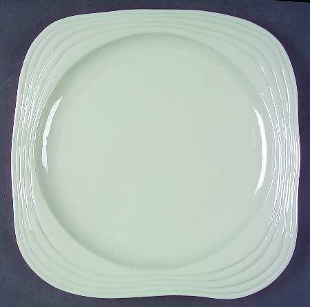 Seascapes Seagreen Square Dinner Plate