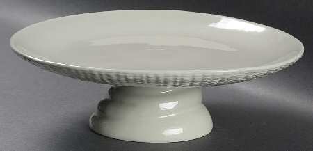 Seascapes Seagreen 10" Diameter Pedestal Cake Stand