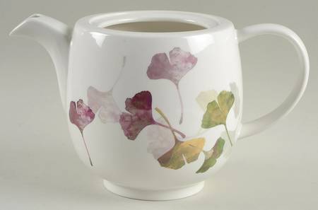 Ginkgo Purple Teapot No Lid