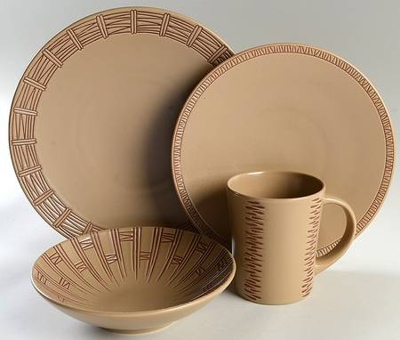 Matika Granite 4 Piece Place Setting