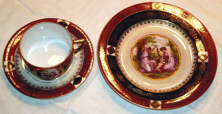 5536 Flat Cup & Saucer Set