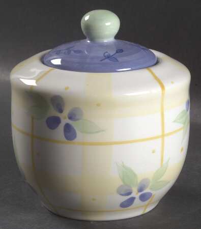 Floral Breeze Sugar Bowl & Lid