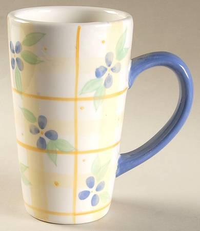 Floral Breeze Latte Mug