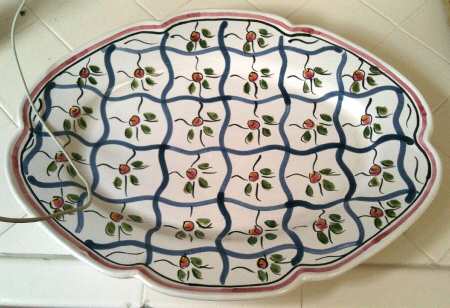 POR65 16" Oval Serving Platter