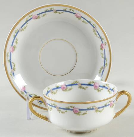 PL51 Flat Bouillon Cup & Saucer