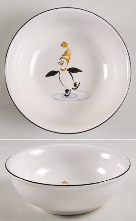 Penguin Skate Lazy Susan-Center Section