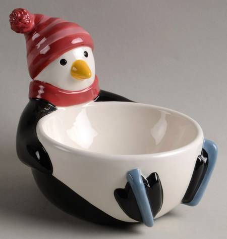 Penguin Skate Penguin Candy Dish