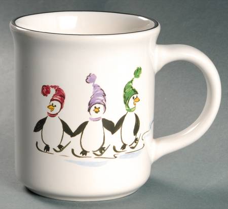 Penguin Skate Mug