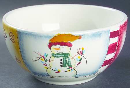 Holiday Magic Deep Soup/Cereal Bowl