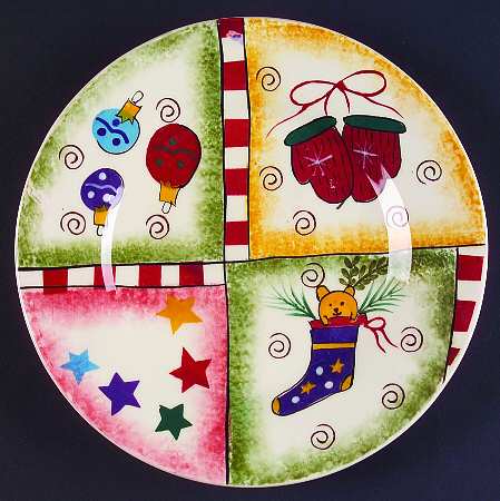 Holiday Magic Salad Plate