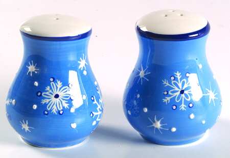 Ice Crystals Salt & Pepper Set