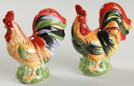 Daybreak Figural Salt & Pepper Set by Pfaltzgraff
