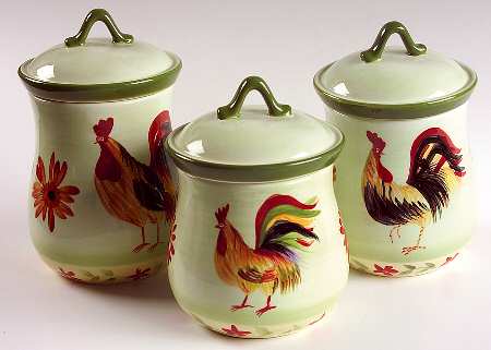 Daybreak (3 Piece) Canister Set (2 Sizes of 4" & 5")