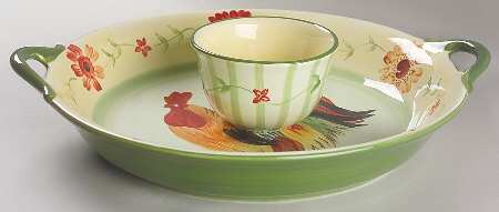 Daybreak (2 Piece) Chip & Dip Set by Pfaltzgraff