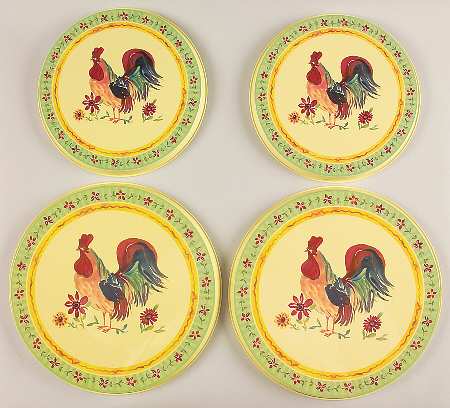 Daybreak (Set/4) Tin Stove Covers-2 8" & 2 10" Round Covers