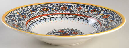 Antico Deruta 11" Individual Pasta Bowl