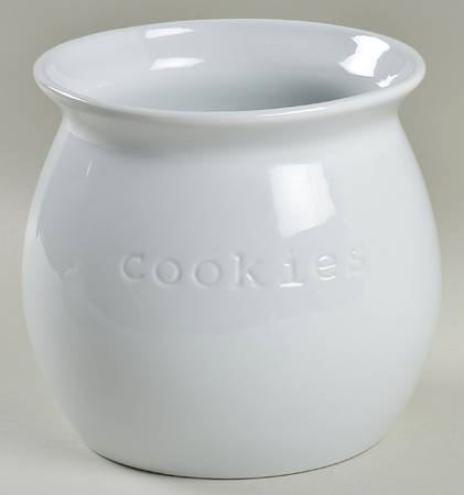 Great White Collection (Coupe Shape) Cookie Jar No Lid