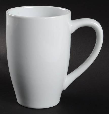 Great White Collection (Coupe Shape) Latte Mug