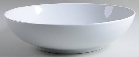 Great White Collection (Coupe Shape) 14" Round Serving Bowl
