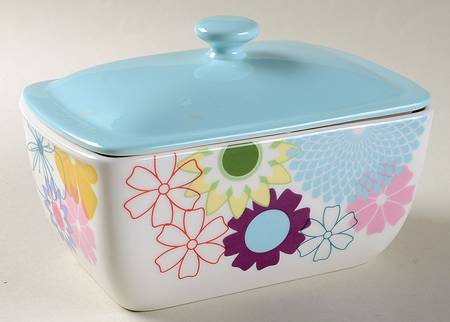 Crazy Daisy Butter Box & Lid