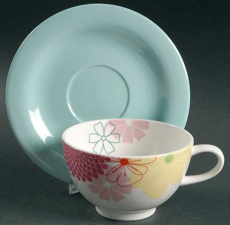 Crazy Daisy Breakfast Cup & Saucer Set