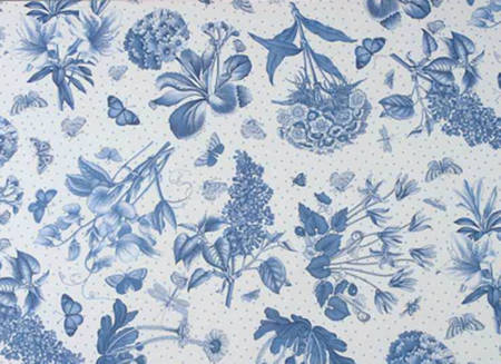 Botanic Blue Corkboard Placemat
