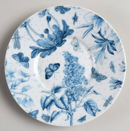 Botanic Blue Saucer by Portmeirion