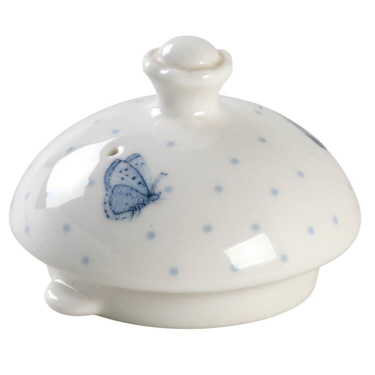 Botanic Blue Teapot Lid for Individual Teapot with Cup