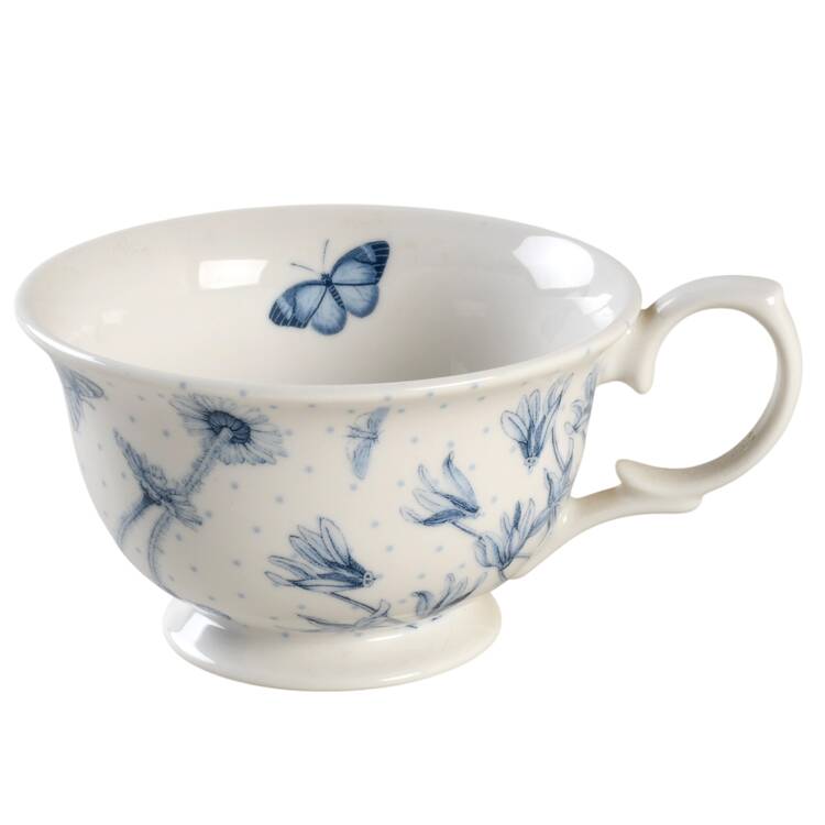 Botanic Blue Cup for Individual Teapot & Lid with Cup
