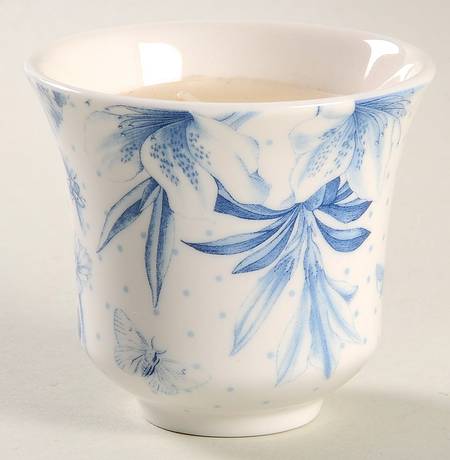 Botanic Blue Votive Candleholder