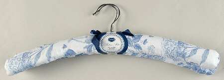 Botanic Blue (Set of 2) Padded Hangars