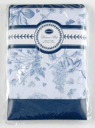Botanic Blue Rectangular Tablecloth