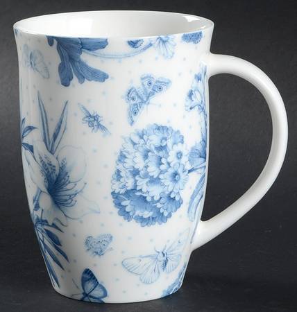 Botanic Blue Tisanieres Mug