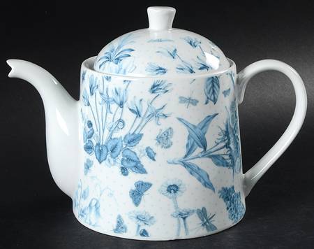 Botanic Blue Teapot & Lid