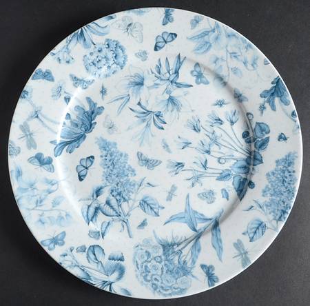 Botanic Blue Dinner Plate