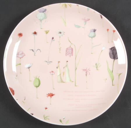Up the Garden Path Salad Plate