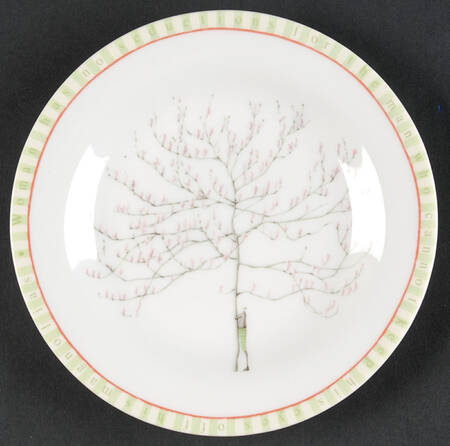 Up the Garden Path Bread & Butter Plate