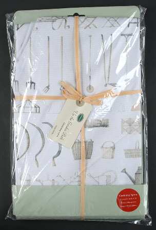 Up the Garden Path 28" X 34" Cloth Kitchen Apron