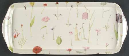 Up the Garden Path 15" Melamine Sandwich Tray