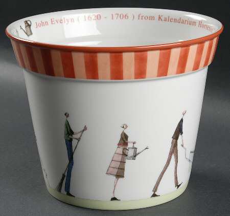 Up the Garden Path 7" Flower Pot