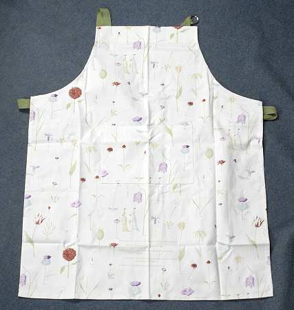 Up the Garden Path Cloth Kitchen Apron