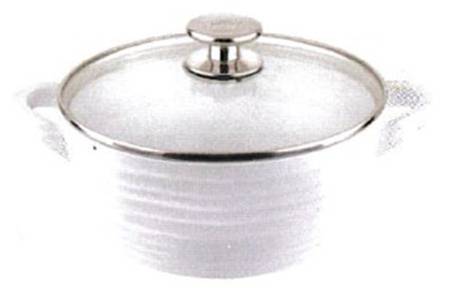 Sophie Conran White 2 Quart Metal Covered Casserole