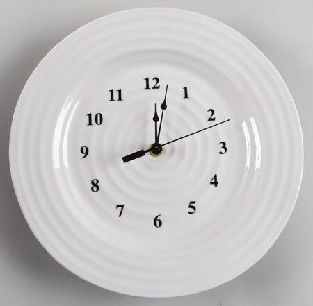 Sophie Conran White 1-2" depth  Clock Plate HC