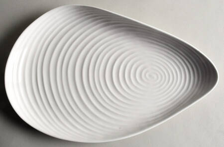 Sophie Conran White 14" Shell Shape Platter