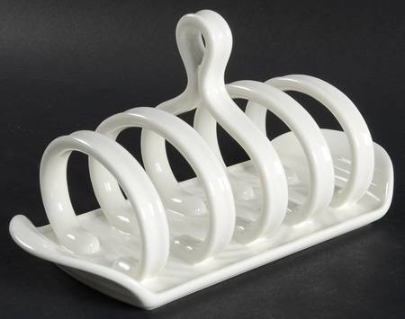 Sophie Conran White 4 Slice Toast Server